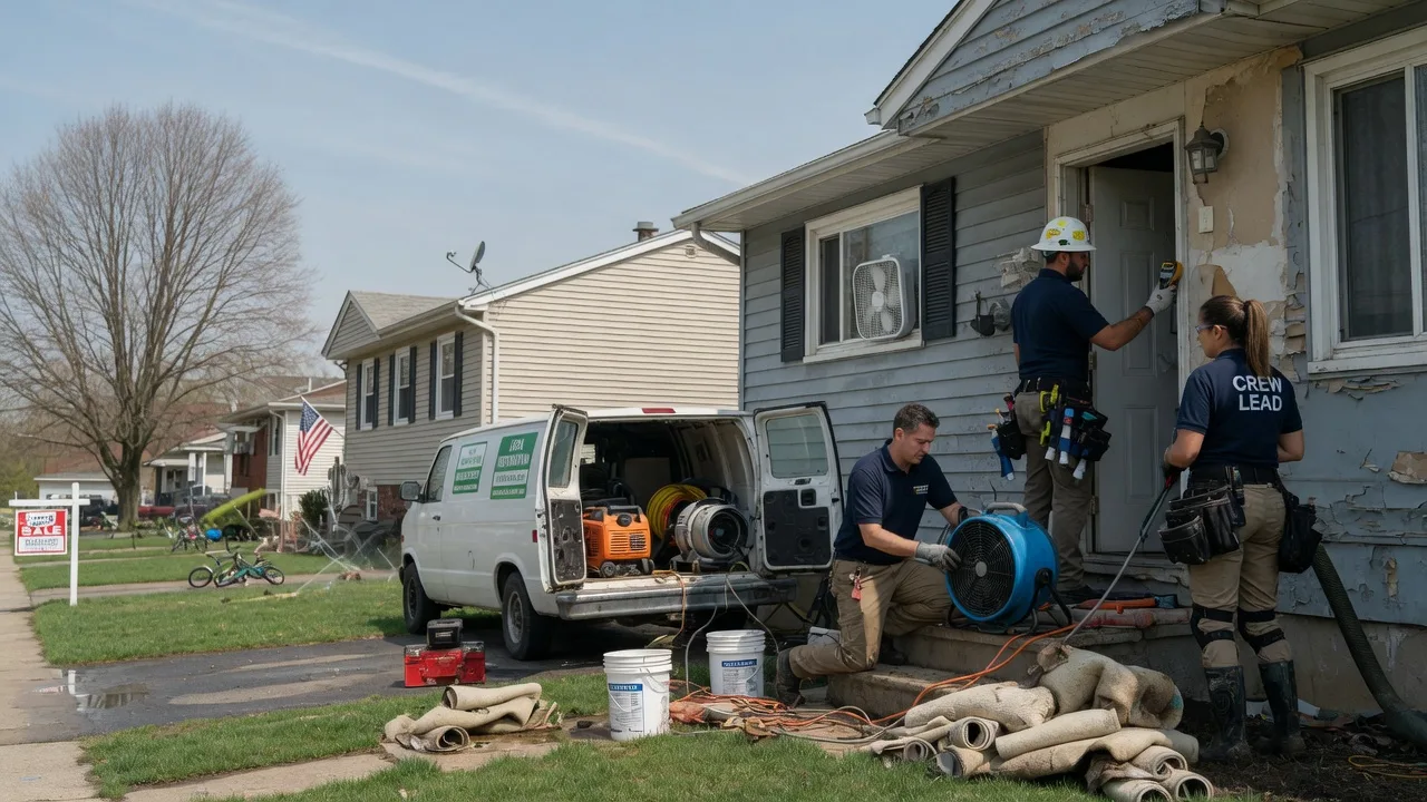 Flood Cleanup in Newport, MI near me