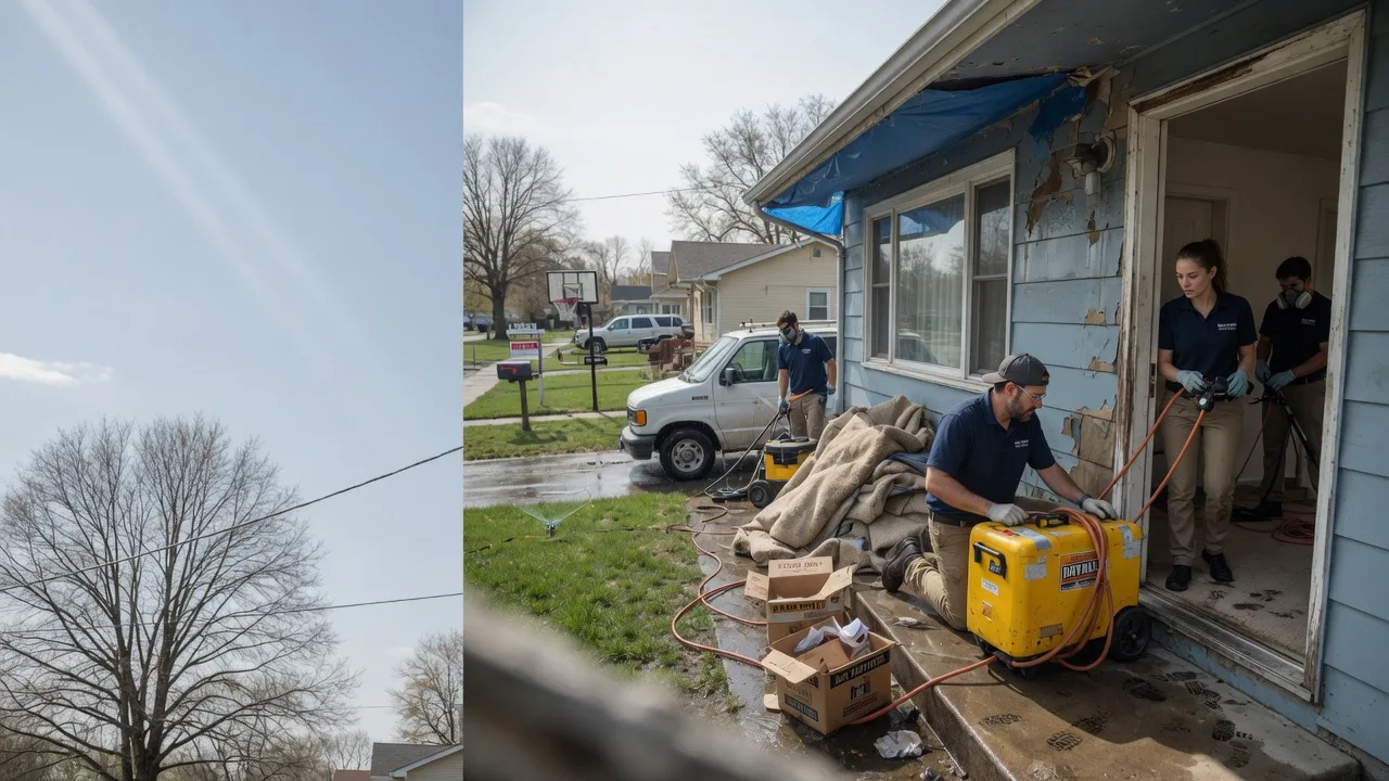 Basement Flood Cleanup in Newport, MI near me